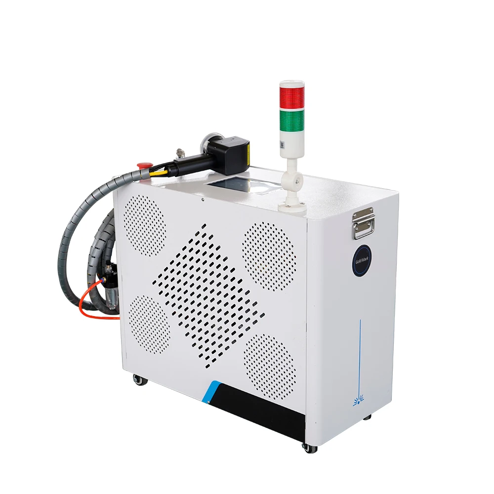 300w Pulse Laser Cleaning Machine for Paint Removal on Car Component