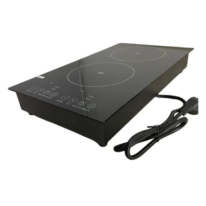 Dual use of domestic induction cooker tongs