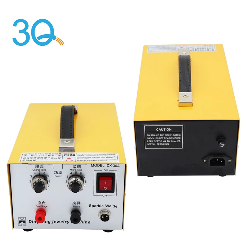 3Q Semi-automatic 30A 50A 80A 100A Jewelry Tools Equipment Lapidary Sport Welding Electronic Sparkle Welder Jewelry Spot Welder