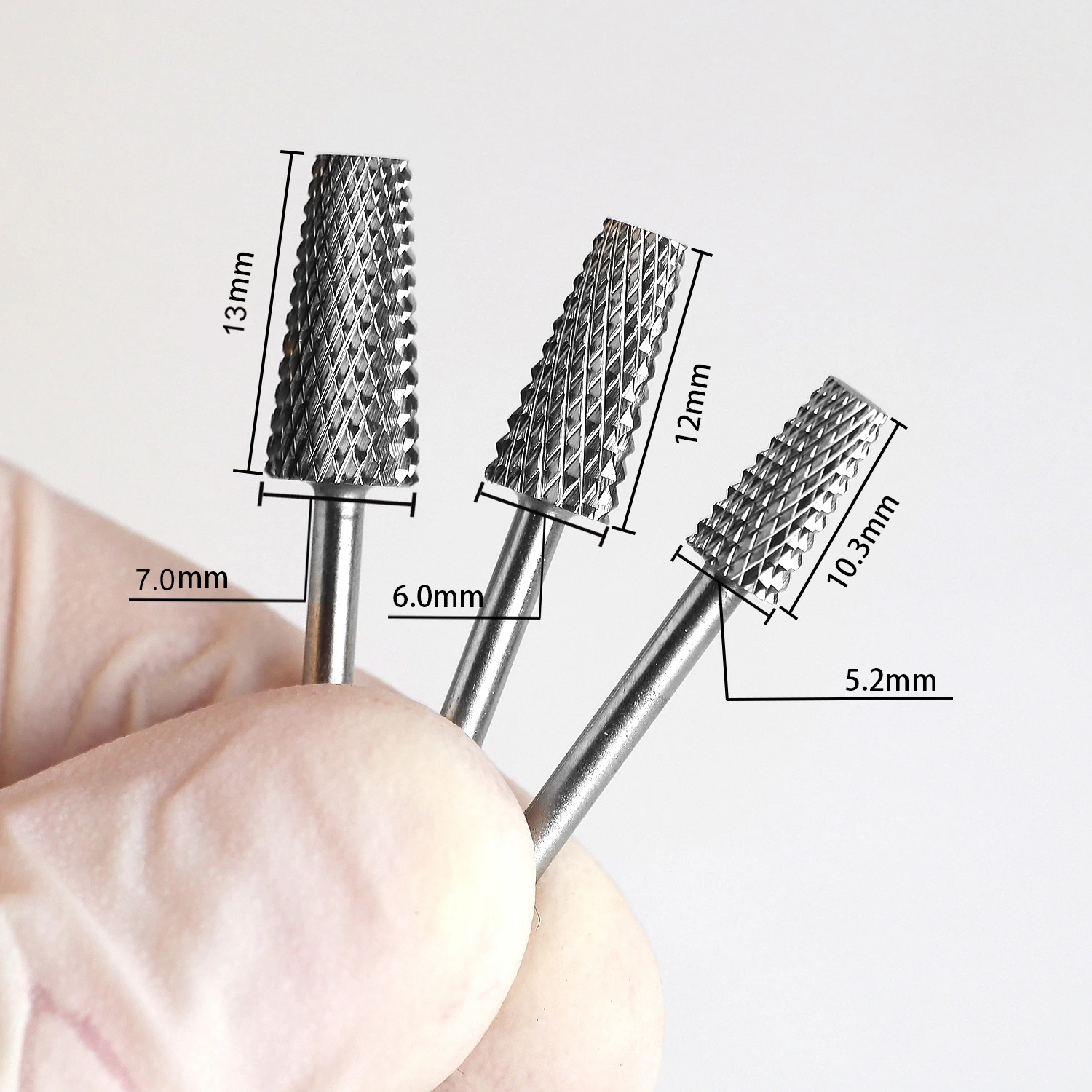 Маникюрные принадлежности для удаления геля акриловых ногтей инструмент Конические Сверла фреза безопасные карбидные сверла для ногтей 5 в 1 OEM/ODM