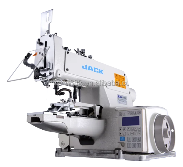 Новый Джек JK-T1377E Встроенная электронная машинка для пришивания пуговиц