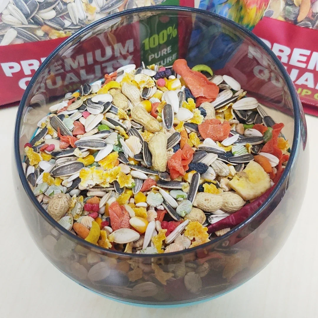 Large parrot food 500 g high quality bird food factory wholesale seed mix bird food