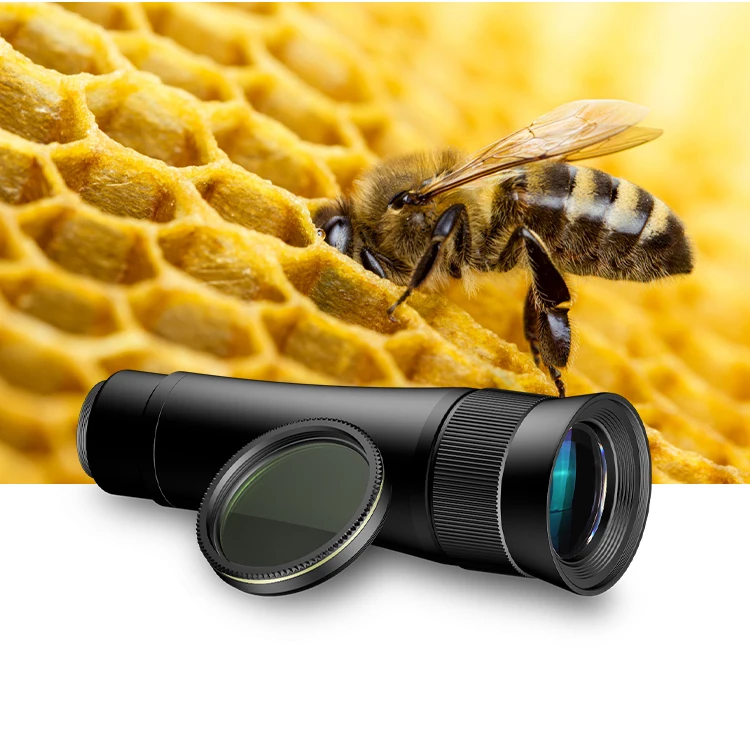 Handheld 20X Monocular Zoom Telescope For Mobile Phone Camera Lens With Universal Tripod Mount Clips