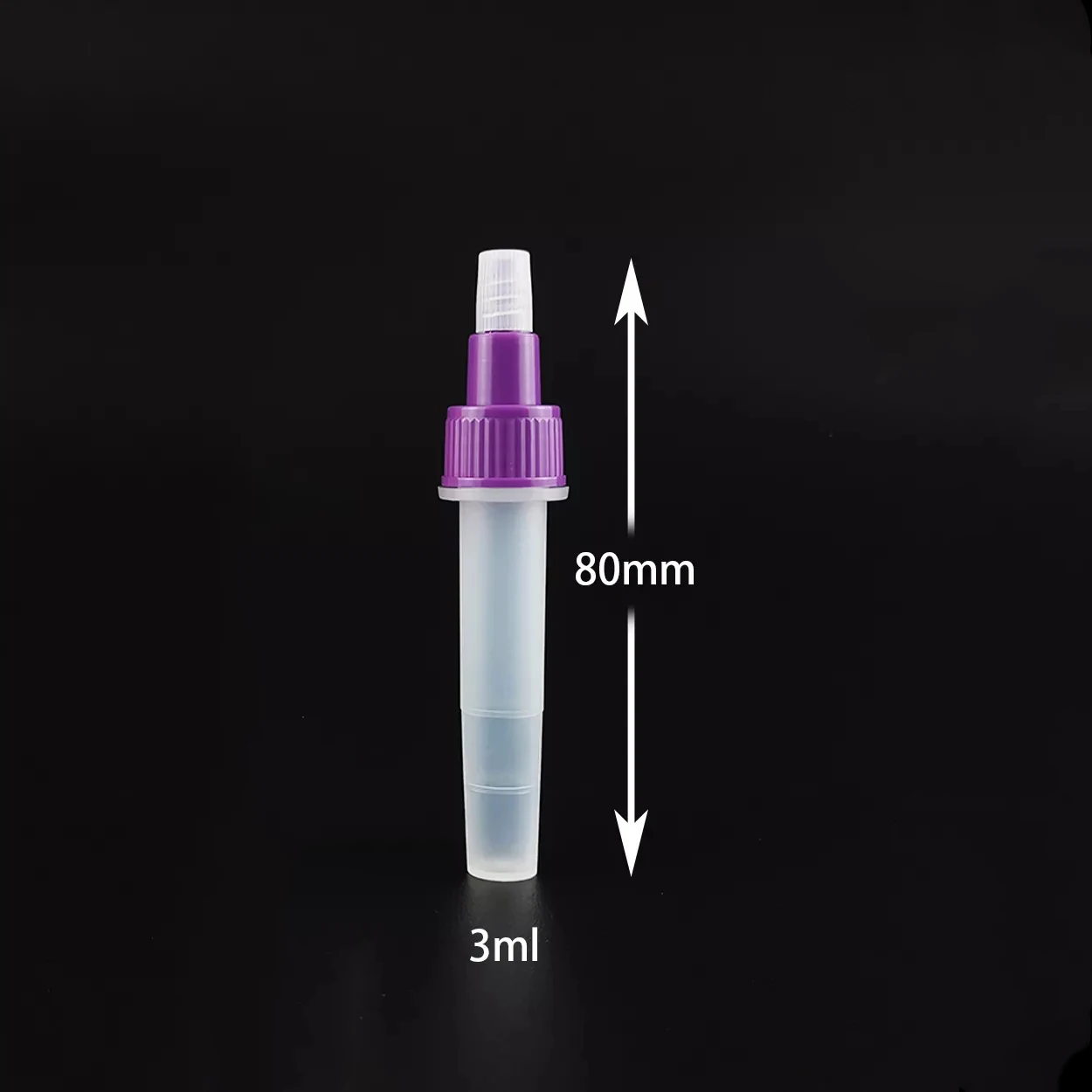 3ml rapid medical sample test DNA RNA nucleic acid antigen extraction smpling tube