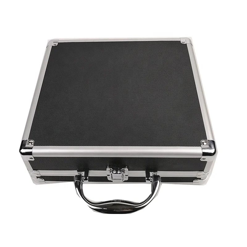 Custom Tool Box Aluminum Product Case With Foam Cheap Hard Cases Black Briefcase