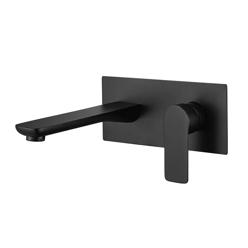 Bathroom Faucet Wall Mounted Brass Basin Mixer Taps Basin Sink Mixer Tap