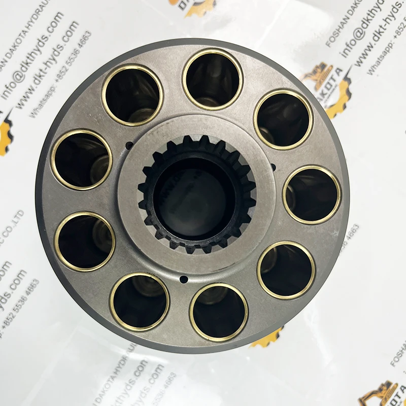 A4VG Pump parts A4VG125 headcover  Cylinder block charge pump piston shoe retainer plate swash plate valve plate bearing