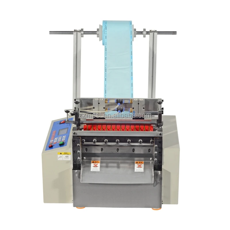 High Efficiency Plastic Bag Machines Auto Electrostatic Bag Heat Sealing Cold Cutting Bag Making Machine