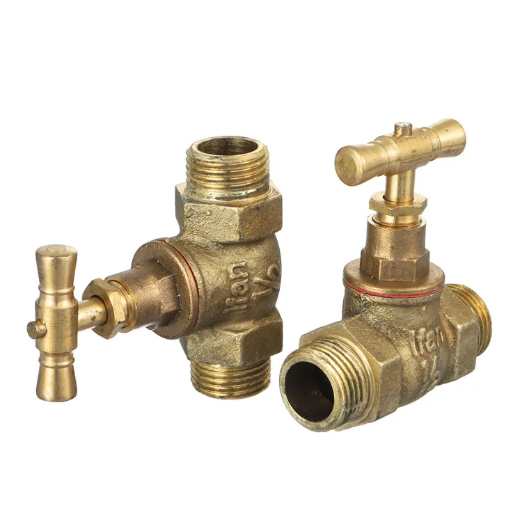 Ifan Wholesale Bibcock Water Tap Full Sizes Brass Bibcock Water Tap With Water Outlet