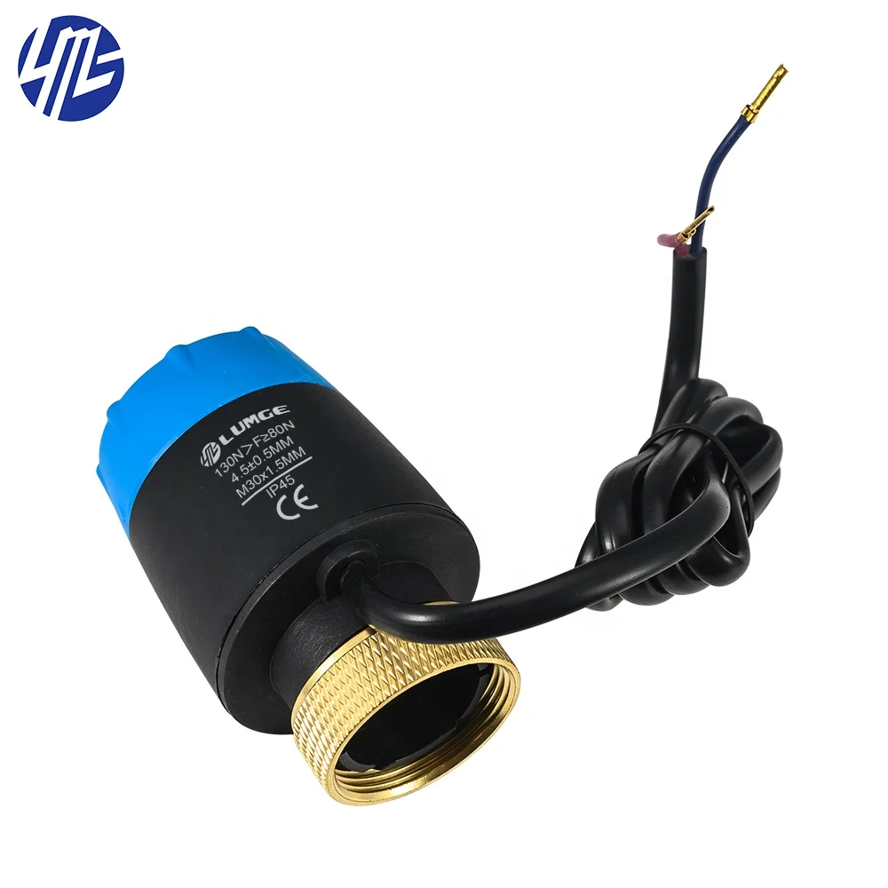 High Quality 230V Normally Closed Electric Thermal Actuator For Underfloor Heating Stainless Steel Brass Manifold