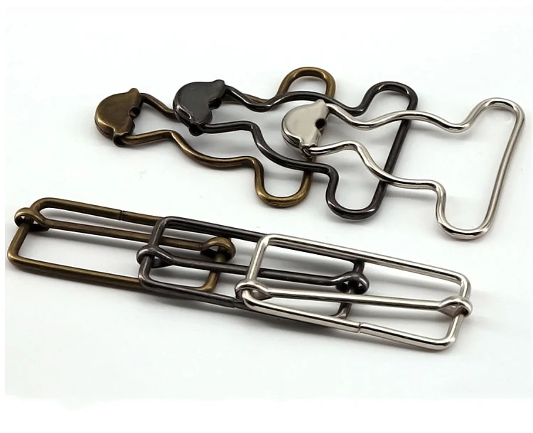 YN Overall Clasp Clips Set Overall Metal Suspender Buckles Adjustable Buckle Slider and Buttons for Overalls Bib Pants