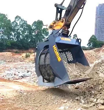 Screening Bucket Crushing Outlaw Padding Buckets Mini Screening Bucket for 10-17 ton excavator
