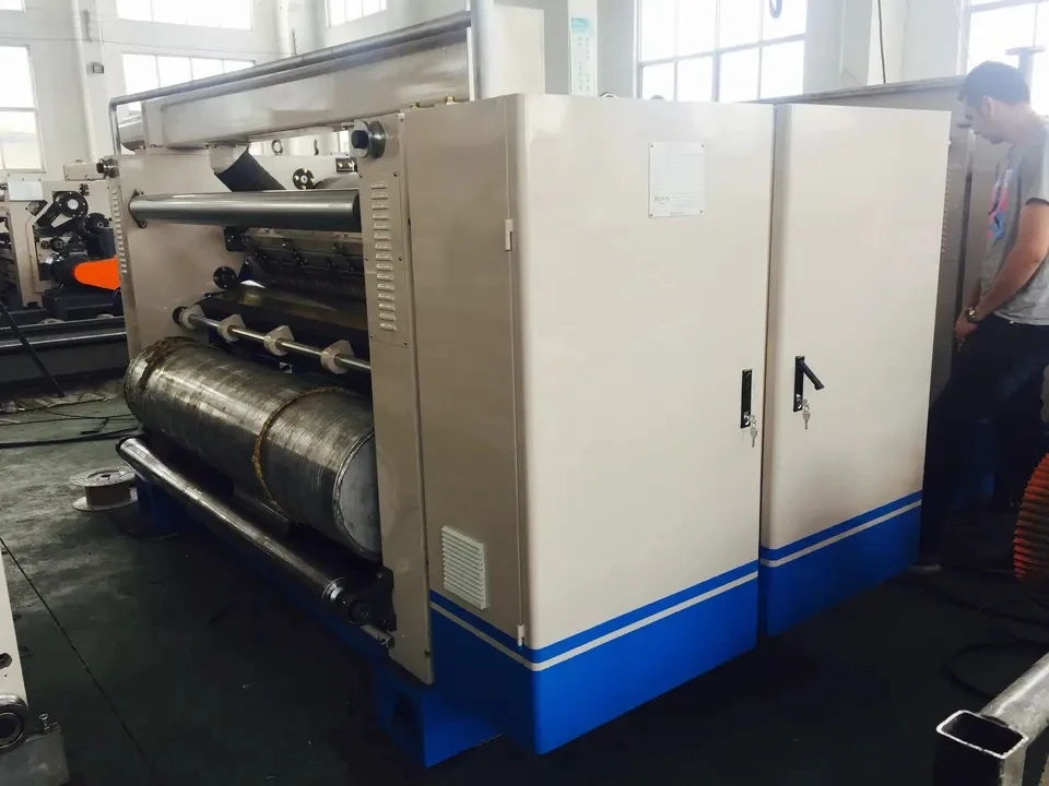 MJSGL-1 однопокровная машина для изготовления двухслойного линии 2 слоя гофрированный картон делая машина для картонная коробка