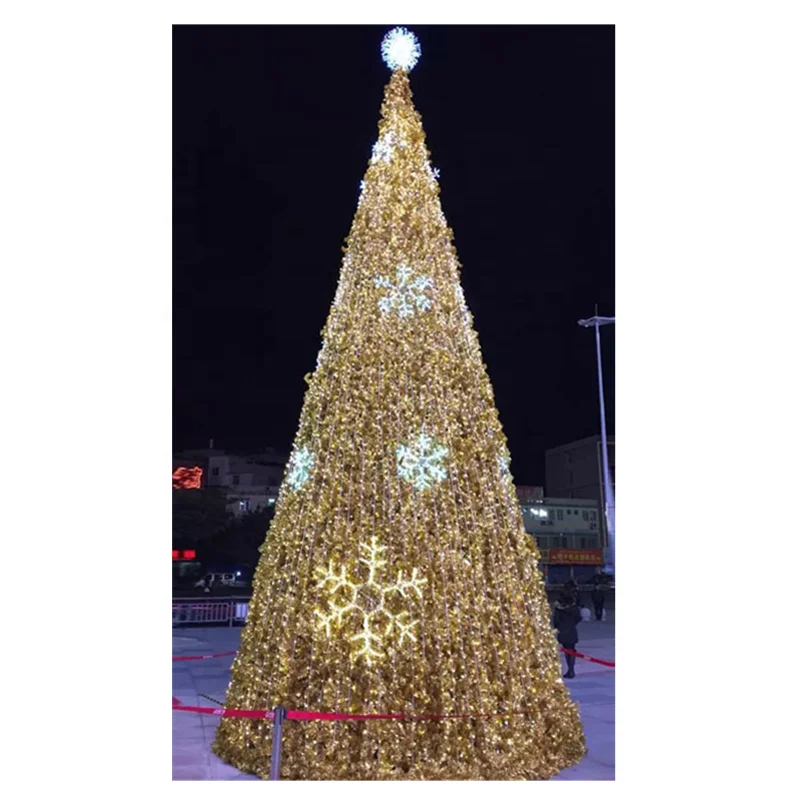 10m 12m 15m outdoor giant metal frame christmas tree