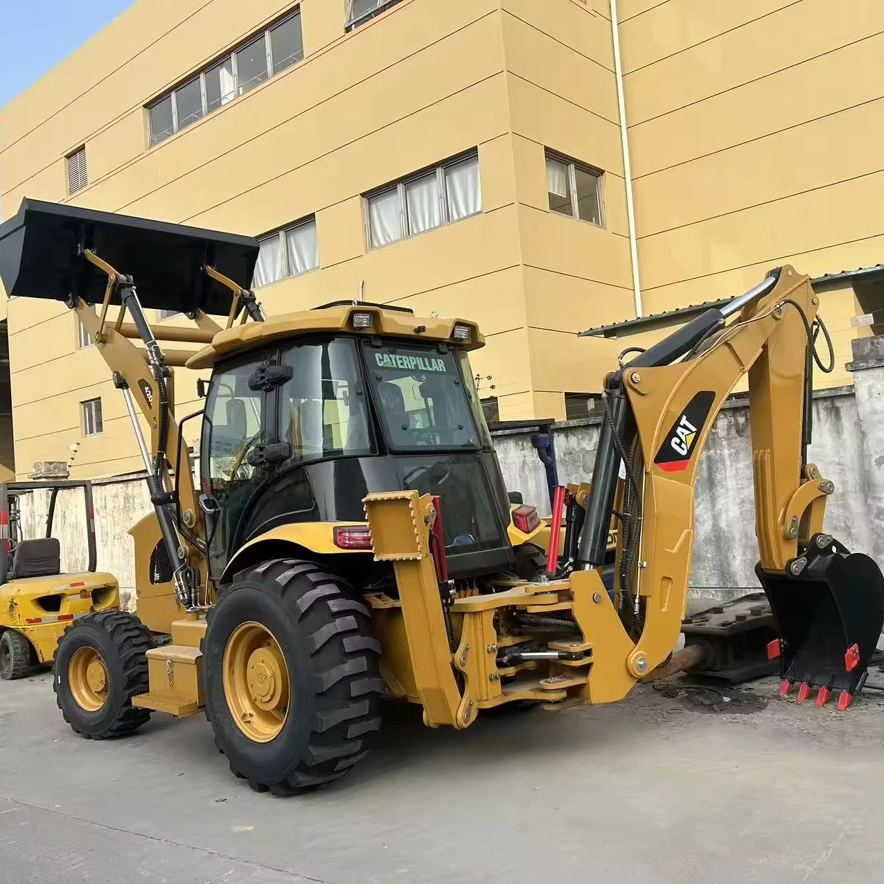 Экскаватор-погрузчик cat caterpillar 420F экскаватор-погрузчик 420f2 4x4 по цене