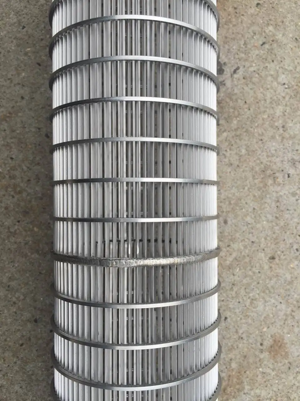 Johnson VeeType Screen Pipe Stainless Steel Wedge Screen Filter Tube For Solid-liquid Separation
