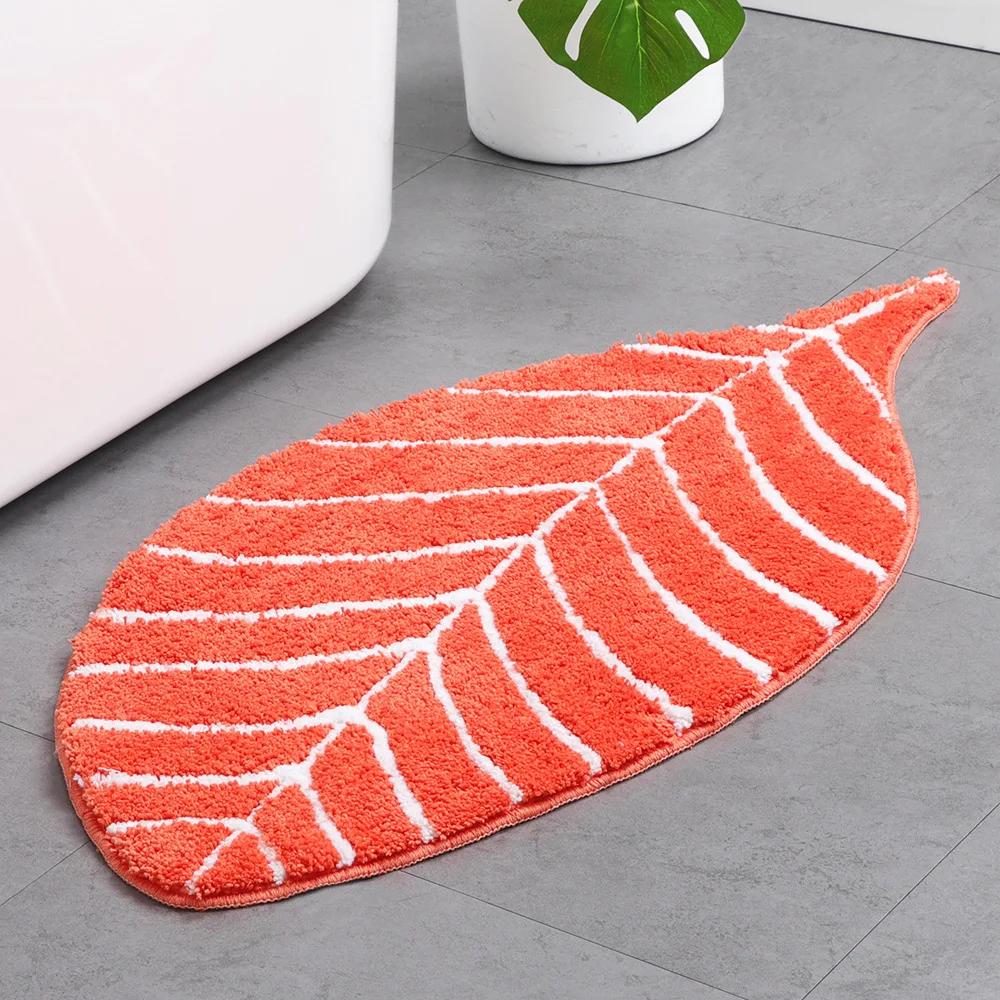 Living room rug Home bathroom door mat absorbent door mat Kitchen bedroom shaped floor mat machine washable tufted rug