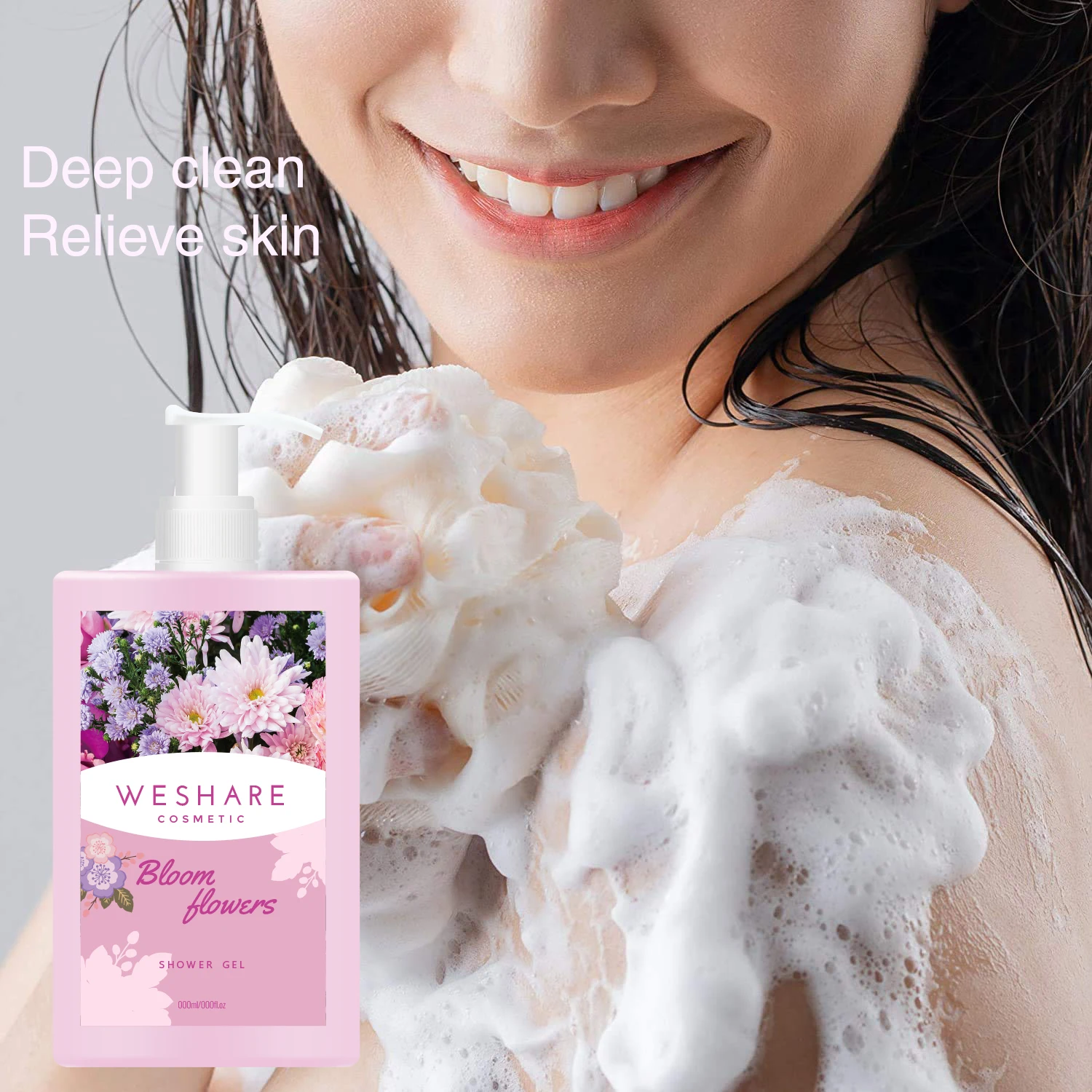 mothers day gentle skin cleanser lemon body scrub shower cream gel body wash oem small moq unisex bath gift set