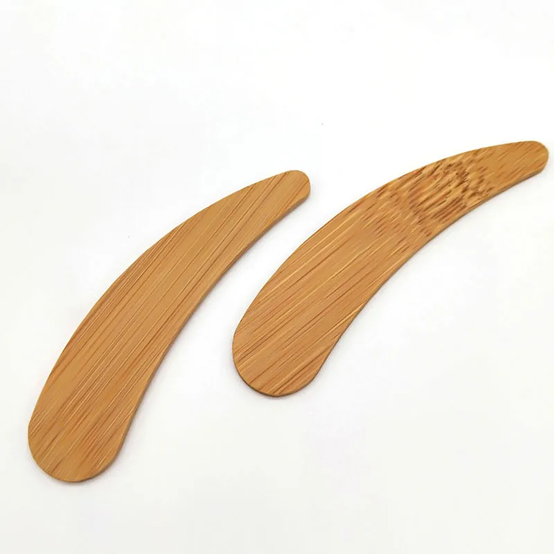 Natural bamboo cosmetic spatula Bamboo Facial cosmetic wood Spatula