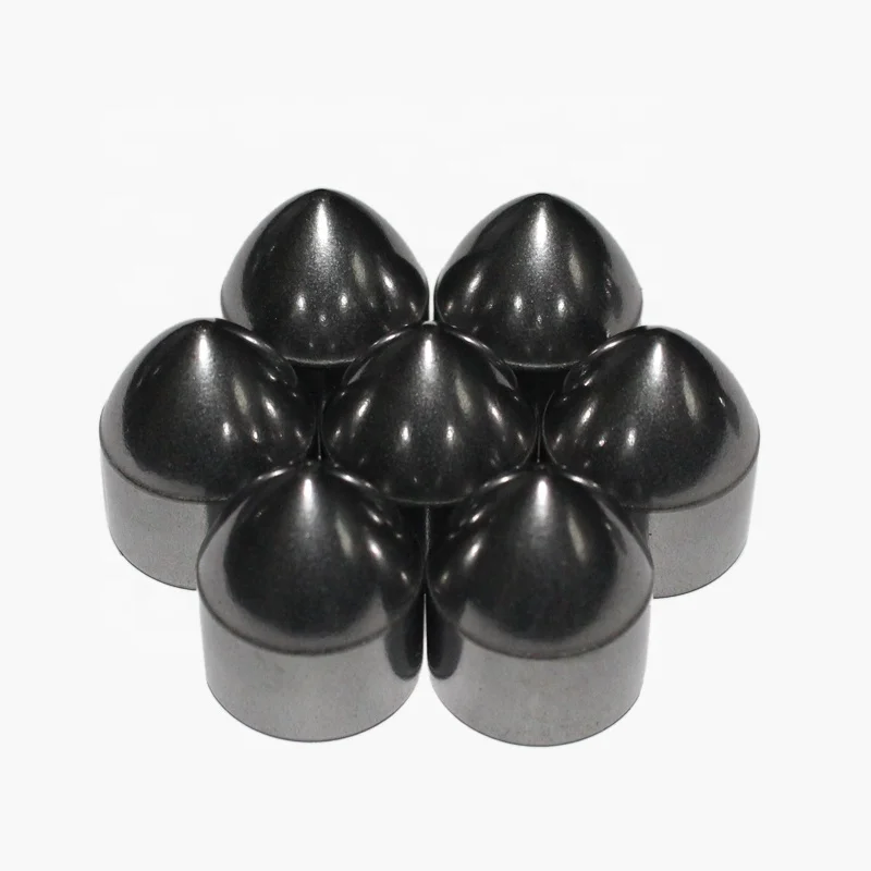 Биты DTH и инструменты Hard Rock используют сферические карбидные кнопки