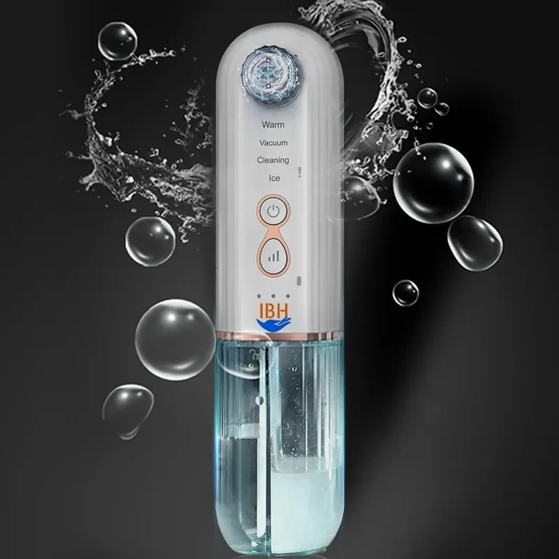 2023 Hydra Peel Handheld Microdermabrasion Blackhead Removal Device with LED Light Big Suction