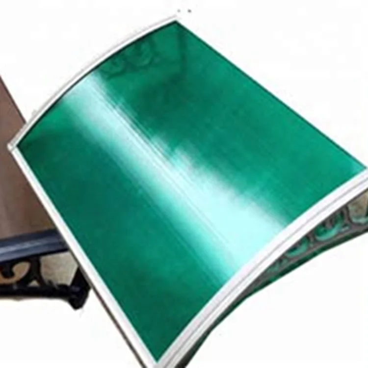 pc plastic Outdoor gazebo canopy shelter auvent window balcony polycarbonate door awning price