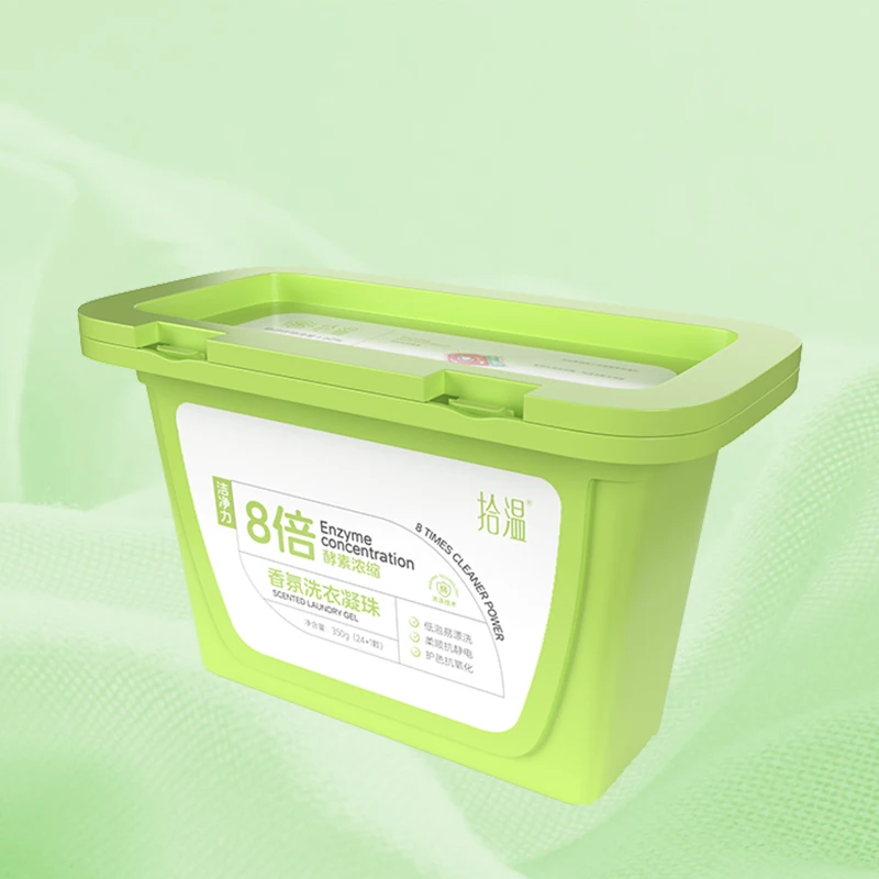 Washing powder pods with long-lasting fragrance, high concentration performance, sports active ingredient 70%