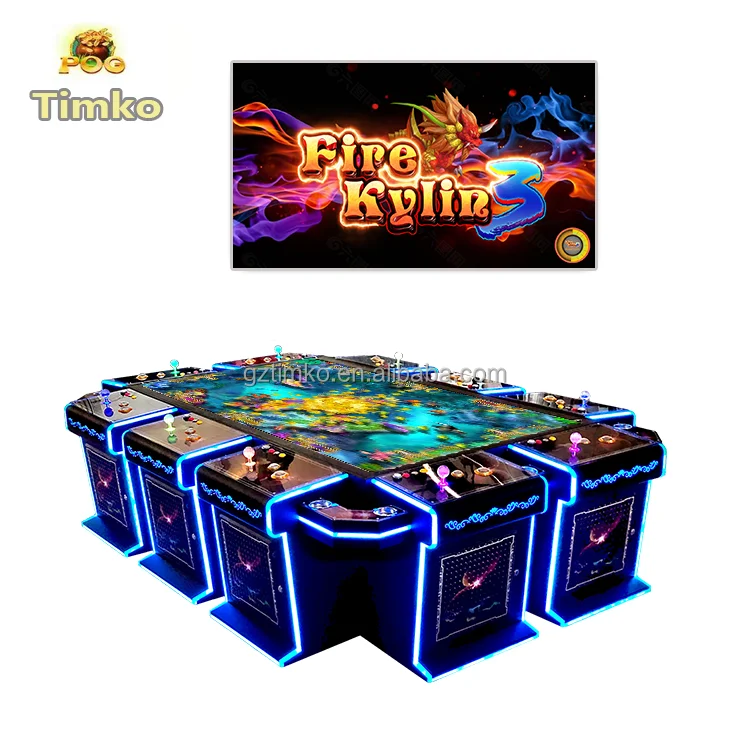 Fire kirin fish hunter USA IGS game 3d video fishing hunter game arcade brazil fishing game parts machine