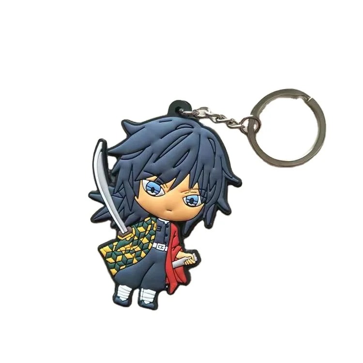 WR Custom All Type of Key Chains Wholesale Personalized Custom 3D Soft PVC Rubber Keychains for Promotion Gift