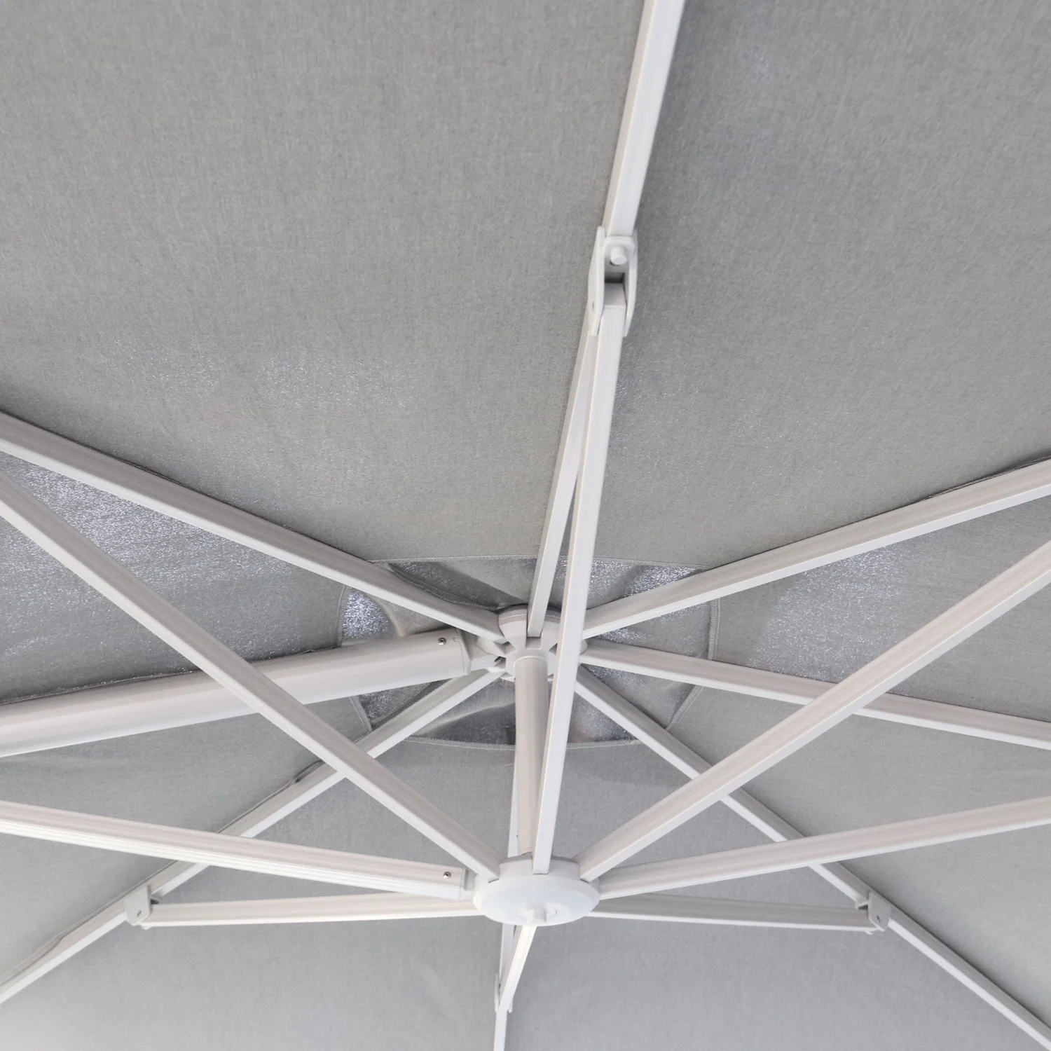 2022 Large Waterproof High-end Outdoor Umbrella Beach Aluminum Cantilever Garden Parasols Patio Umbrellas Outdoor