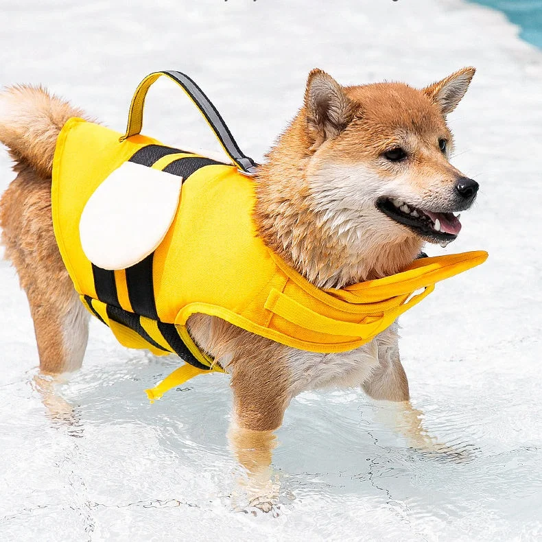 Reflective Safety Waterproof Personalized Floating Pet Dog Swimming Life Vest Buoyancy Suit For Dogs