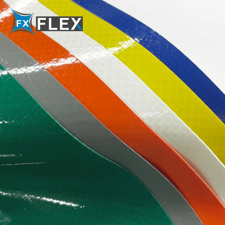 FLFX Heavy Duty Taupaulin PVC Tarpaulin for Curtain Trucks Side Container