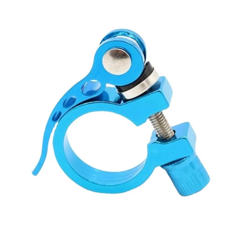 Bicycle Quick Release Seat Post Clamp 25.4mm and 28.6mm MTB Road Bike Seatpost Clamp