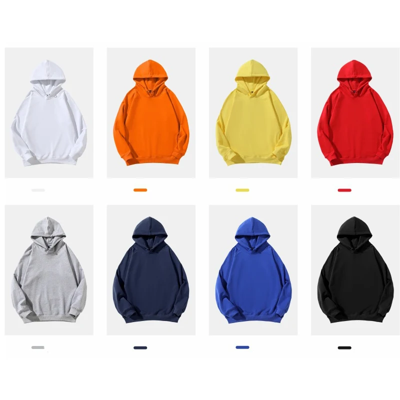 Hooded sweatshirts wholesale custom cotton blank hoodies sweatshirts