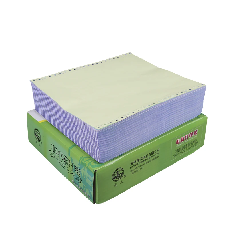 Wholeprice Continuous Computer Printing Invoice Paper  Hot Selling Ncr Paper Carbonless Roll