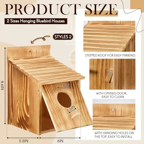 pine carbonization solid wood feeding terrace outdoor sanctuary garden cage bird houses bird aviary outdoor bird aviary