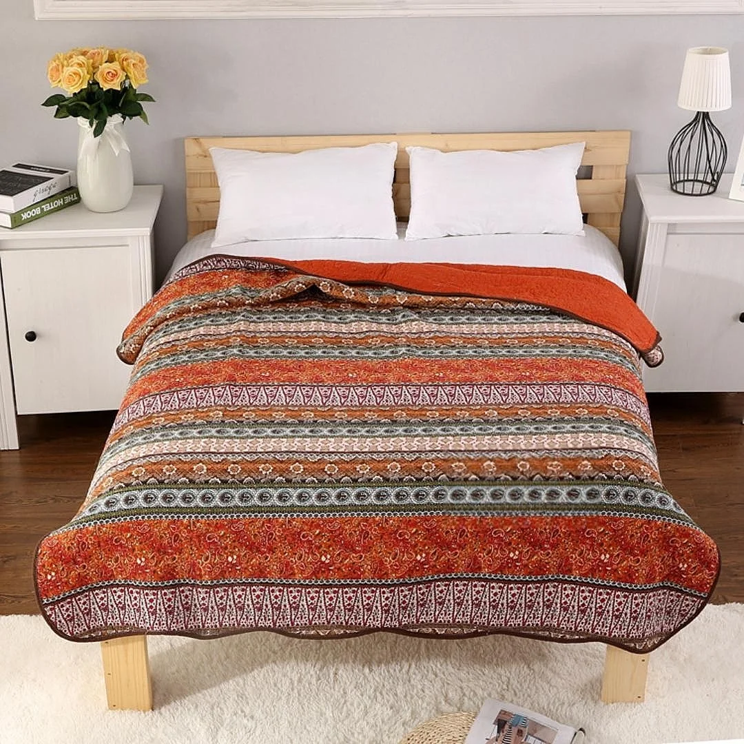 Стеганое одеяло из хлопка 60 Х80 дюймов