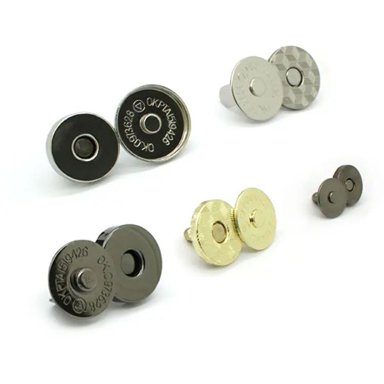 Оптовая продажа, 10 мм, 14 мм, 18 мм, кошелек, Магнитная защелка для сумок, магнитная кнопка для сумок