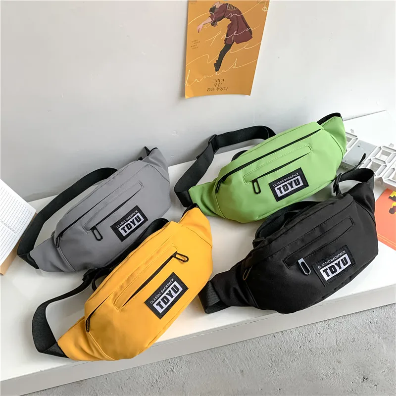 Fashion Waterproof Mens Chest Bag Single Shoulder Walking Jogging Running Message Crossbody Chest Bag