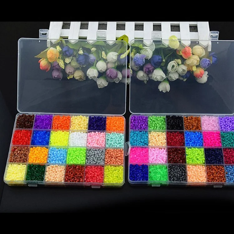 Factory directly sale kids diy hama beads 2.6mm mini perler fuse beads