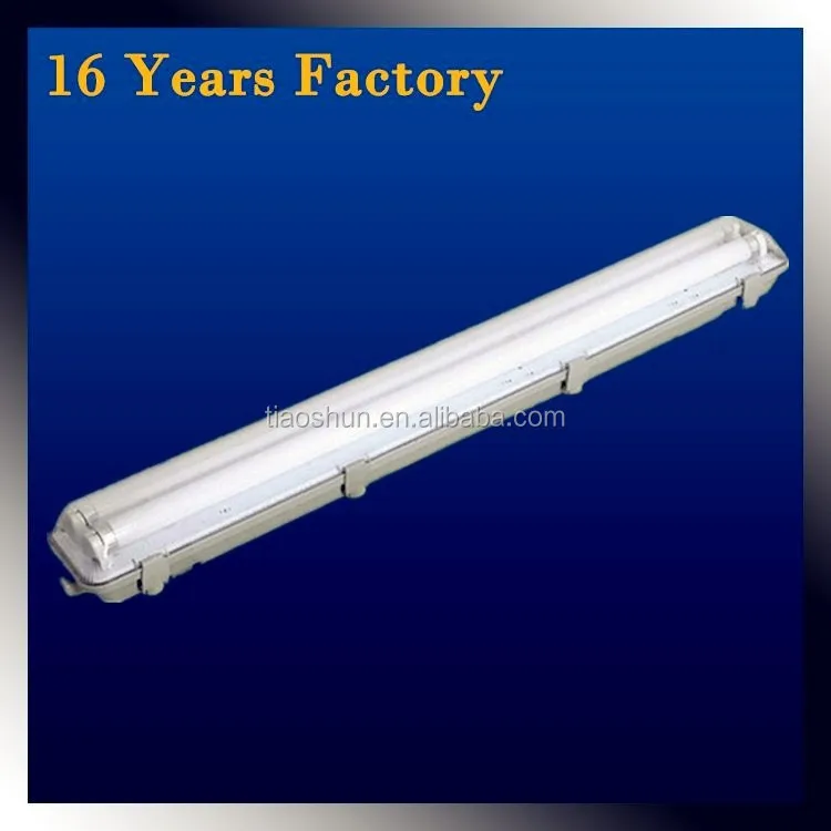 CE Rohs 2ft 4ft T8 T5 outdoor IP65 waterproof fluorescent batten light fixture