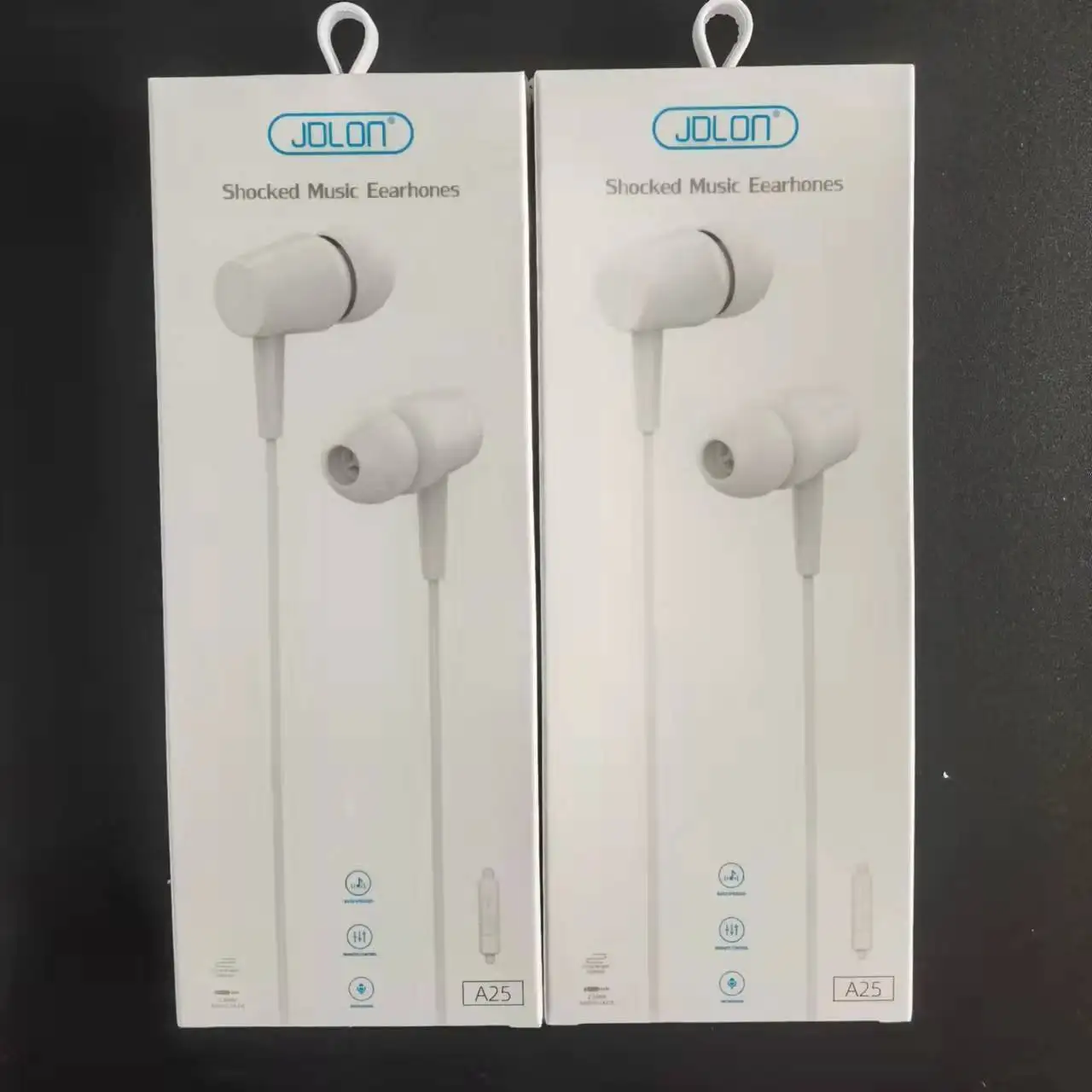 universal move free  year phone   retail package JDLON china low price 3.5mm wired earphone headphone headset
