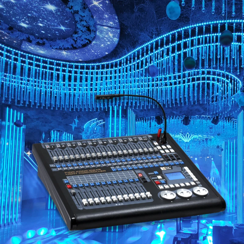 Поддержка RDM Artnet Midi консоль освещения сцены 1024 канальный контроллер с Dmx512 сигнал Dmx R20 библиотека