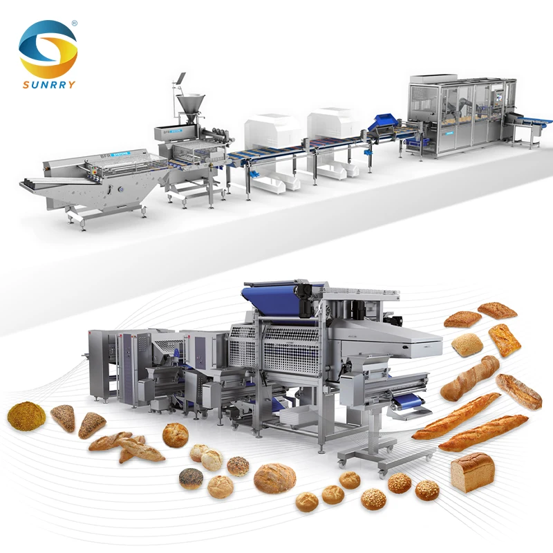 One-stop Solution Automatic Burger Bread Making Line Project Design French Bread Production Line