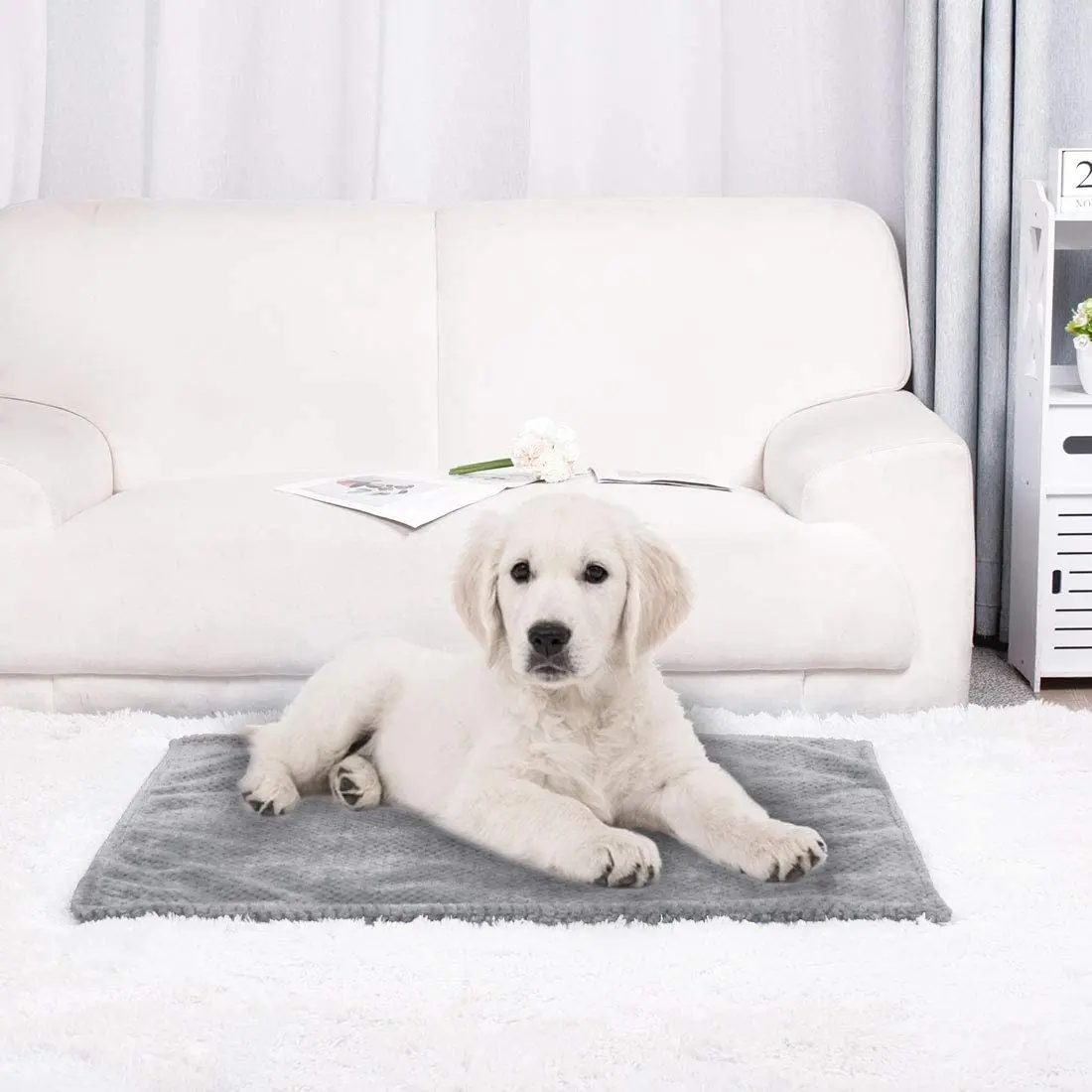 Мягкое одеяло для собак, одеяло для щенков, плюшевый теплый коврик, одеяло и плед для собак, кошек, коврик для сна