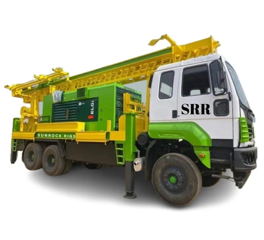 High-Speed 380meter Truck Mounted Rig with Pump Core Components Low Price Perfect Output for Water Well Drilling Application