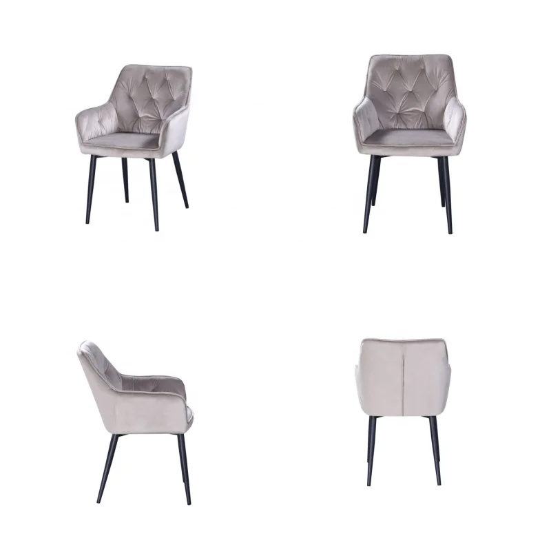 Popular New Design Contemporary Simple Style Oak Material High End Dining Chair