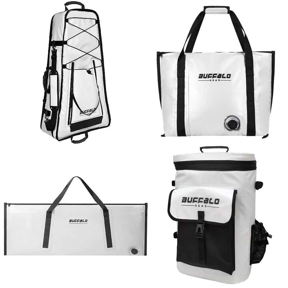 Buffalo Gear Insulated Larger pesca Fish Bag Leakproof Fishing kill Keep Ice Cold Fresh Portable Custom Fish Cooler Bag