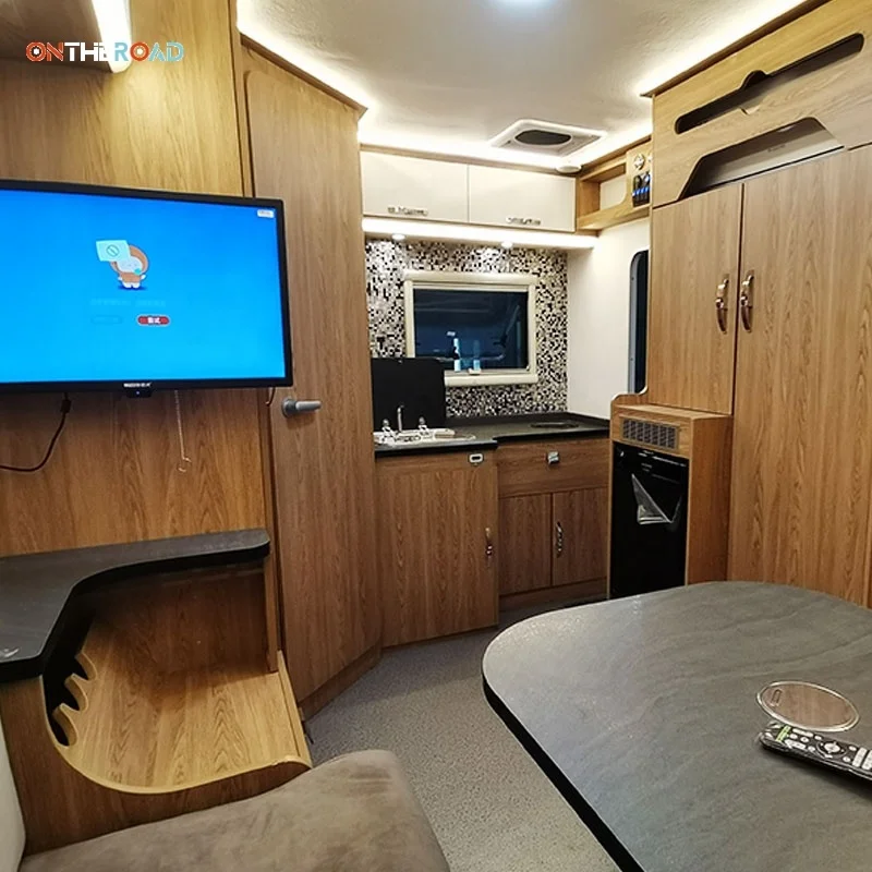 Крошечный дом-фургон Overland airstream для путешествий, кемпинга, трейлер, фургон с душевой кабиной