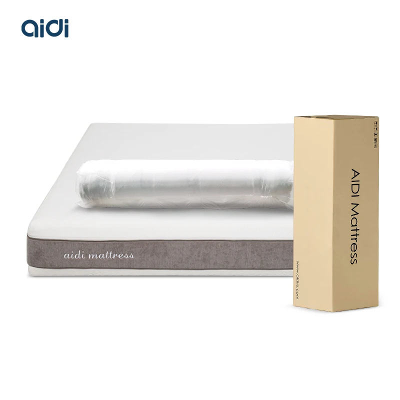 AIDI Luxury Orthopedic High-grade Knitted Fabrics Spring Latex Foam Mattresses Chinese Double Bed Mattress Manufacturers